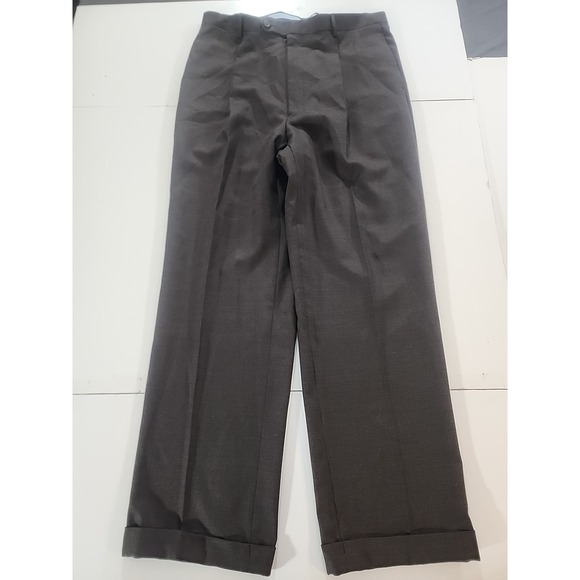 Tommy Hilfiger Lowry Suit Mens 42XL W35.5 Brown 100% Worsted Wool 2-Piece NWT - Picture 9 of 14